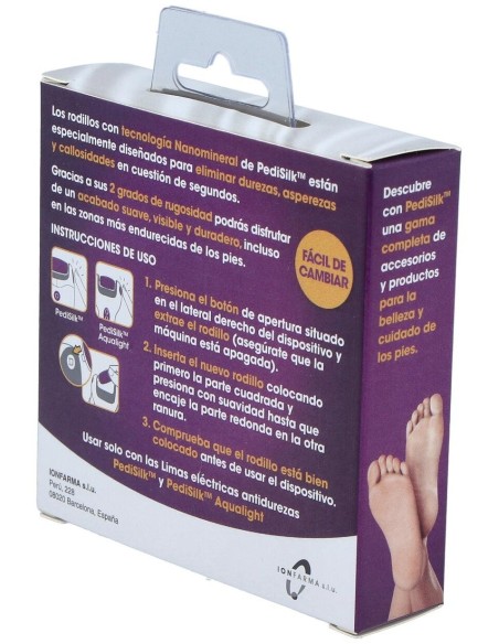 Recambios Pedisilk 2 Rodillos de Pedisilk