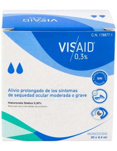 Visaid 0,3% Sequedad Ocular 30Monodosis de Visaid