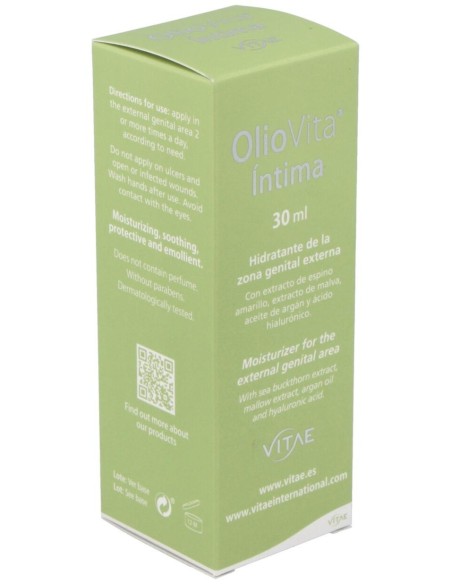 Oliovita Crema Intima 30Ml. de Vitae