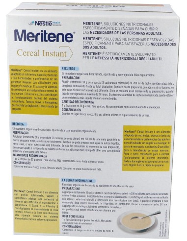 Maritene Cereal Instant Multifrutas 2x300g. de Meritene