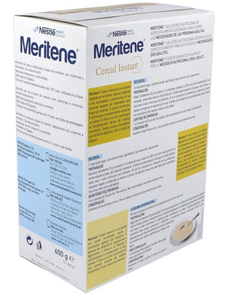 Meritene Cereal Multifrutas 600Gr. de Meritene