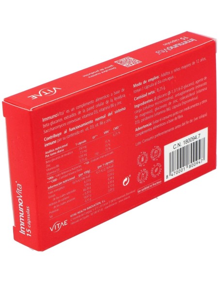Inmunovita 15Cap. de Vitae