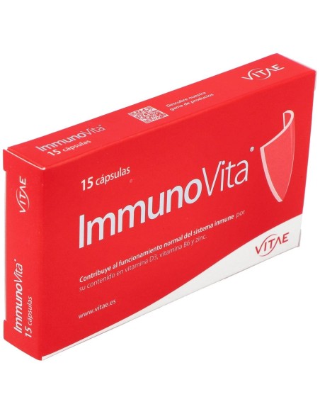 Immunovita 15 cápsulas de Vitae