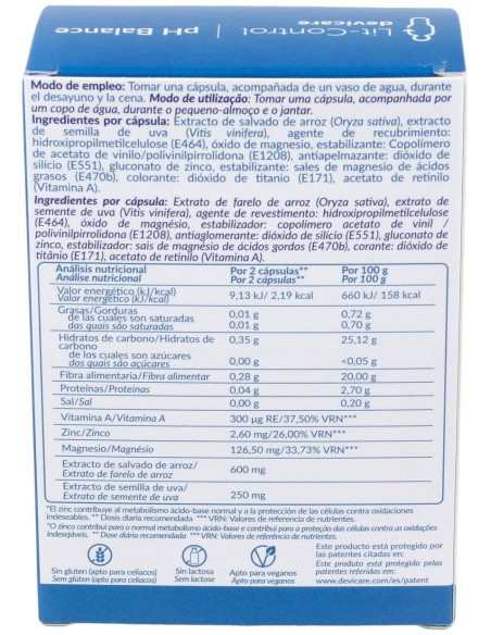 Lit-Control Ph Balance 60Cap. de Devicare