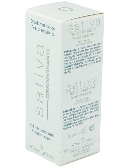 Cosmeclinik Sativa Desodorante Roll-On 75Ml. de Sativa