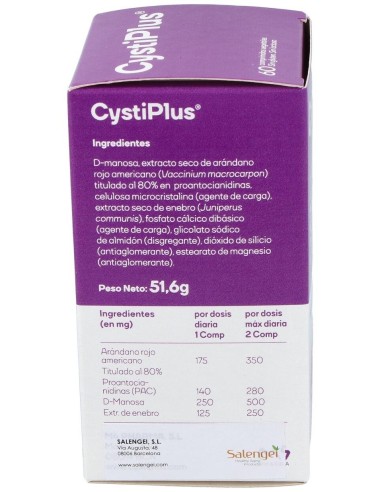 Cystiplus 60Comp. de Salengei