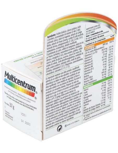 Multicentrum Plus 30Comp. de Multicentrum