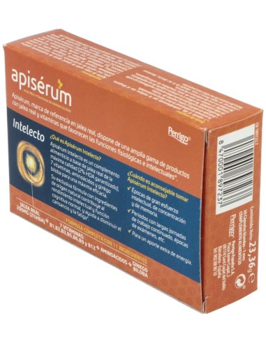 Apiserum Intelecto 30Cap. de Apiserum