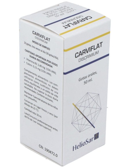 Carviflat Discrimium 50Ml. de Heliosar