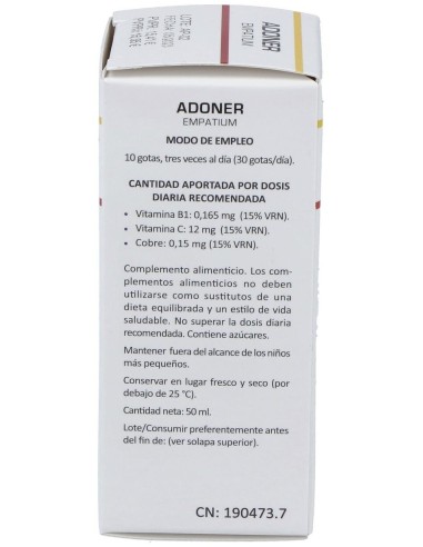 Adoner Empatium 50Ml. de Heliosar