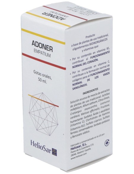 Adoner Empatium 50Ml. de Heliosar