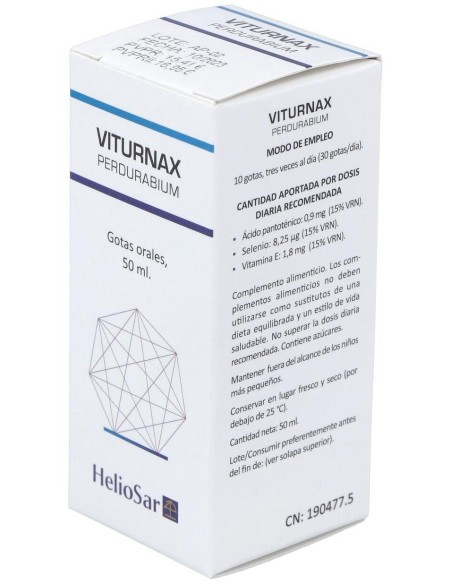Viturnax Perdurabium 50Ml. de Heliosar