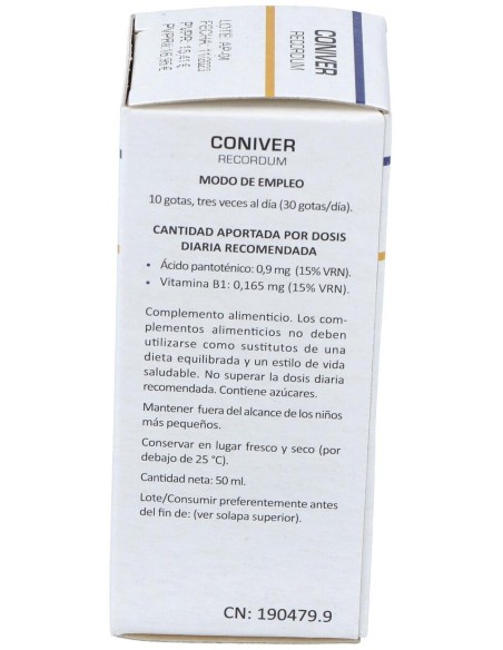 Coniver Recordum 50Ml. de Heliosar