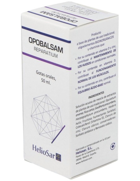 Opobalsam Reparatium 50Ml. de Heliosar