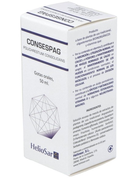 Consespag Polichrestum Consolidans 50Ml. de Heliosar