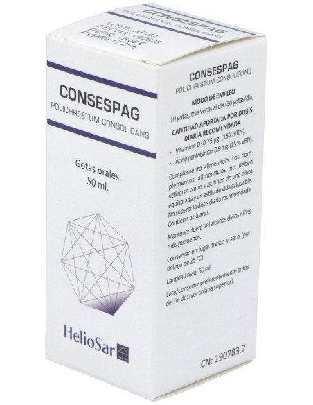Consespag Polichrestum Consolidans 50Ml. de Heliosar