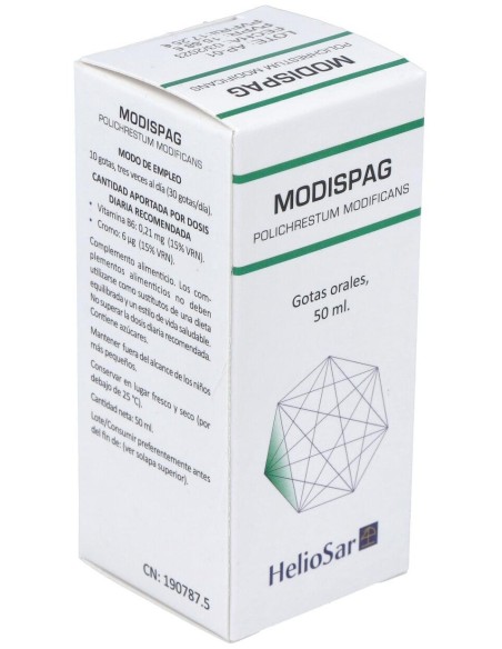 Modispag Polichrestum Modificans 50Ml. de Heliosar