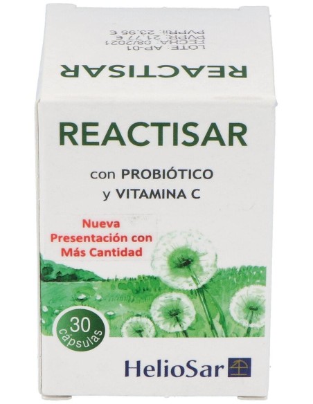 Reactisar 30Cap. de Heliosar