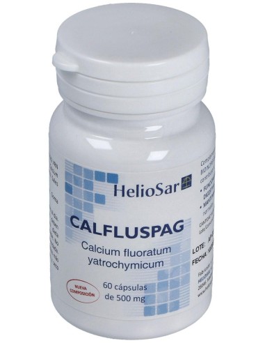 Calfluspag Calcium Fluoratum 60Cap. de Heliosar