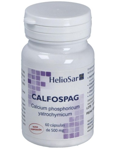 Calfospag Calcium Phosphoricum 60Cap. de Heliosar