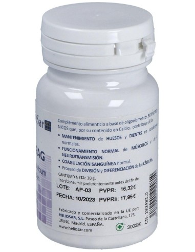 Calfospag Calcium Phosphoricum 60Cap. de Heliosar