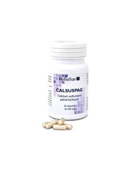 Calsuspag Calcium Sulfuricum 60Cap. de Heliosar