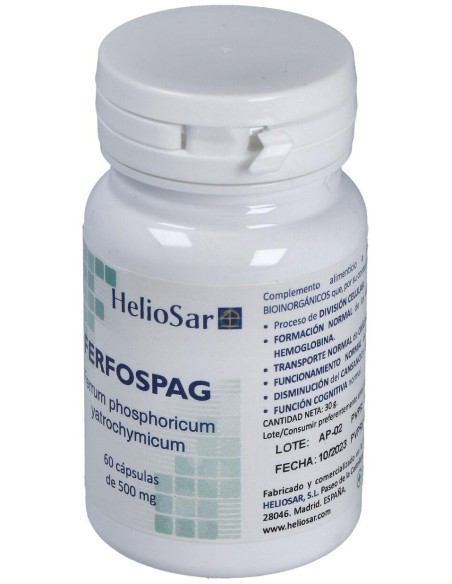 Ferfospag Ferrum Phosphoricum 60Cap. de Heliosar