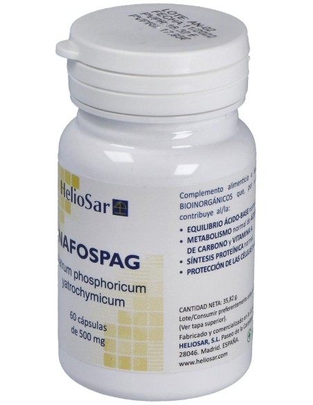 Nafospag Natrum Phosphoricum 60Cap. de Heliosar