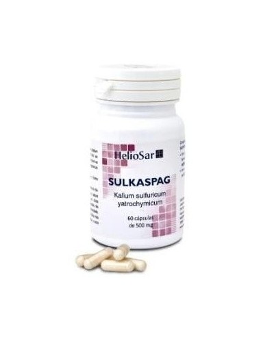 Sulkaspag Kalium Sulfuricum 60Cap. de Heliosar