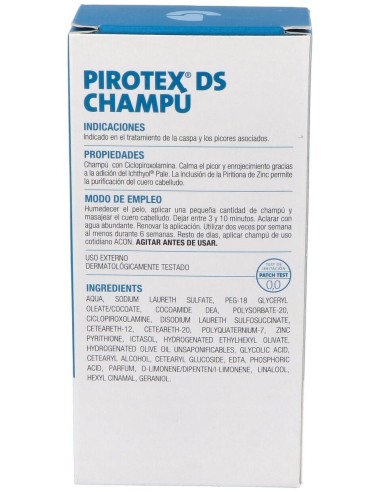 Pirotex Ds Champu 200Ml. de Pirotex