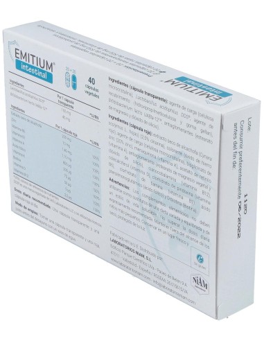 Emitium Intestinal 20+20Cap.Veg. de Niam