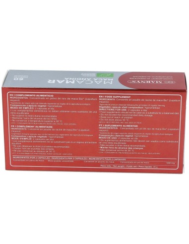 Maca Andina Bio 60Cap. de Marnys