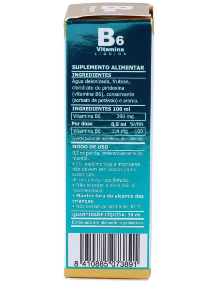 Vitamina B6 Liquida 30Ml. de Marnys