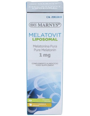 Melatovit Liposomal Melatonina Liposomada 30Ml. de Marnys
