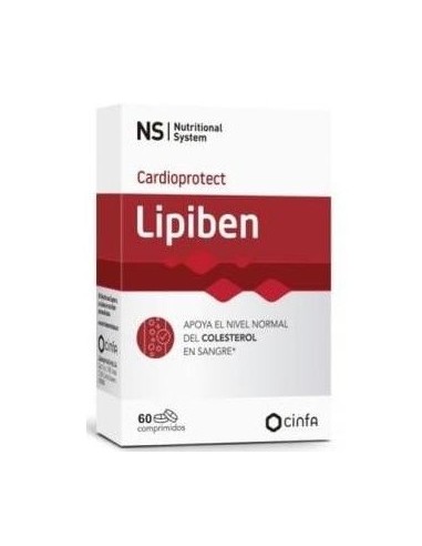 Ns Cardioproctec Lipiben 60 Comp de Ns