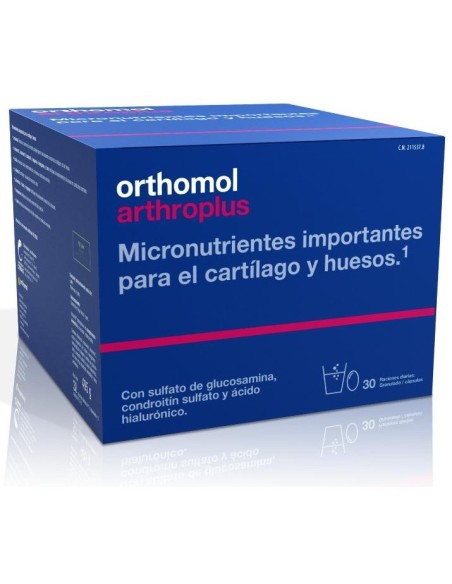 Orthomol Arthro Plus 30Sbrs.Granulado Y 30Cap. de Orthomol