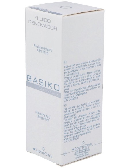 Cosmeclinik Basiko Fluido Renovador 50Ml. de Basiko
