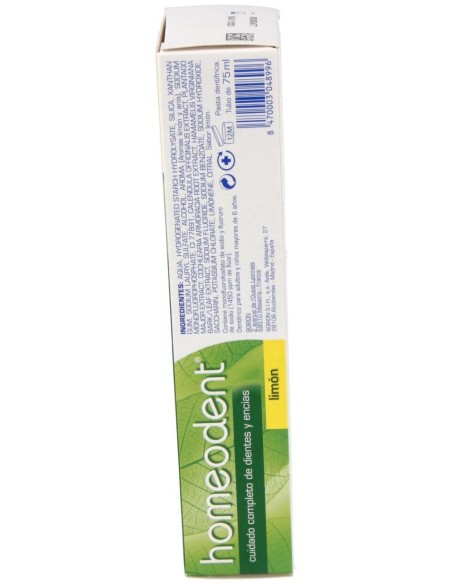 Homeodent Bifluore 75 Ml. Limon de Boiron