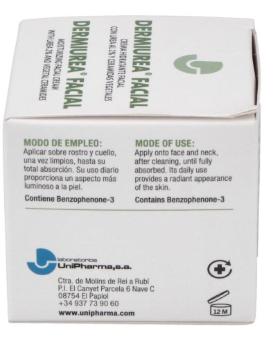 Dermiurea Facial 50Ml. de Dermiurea