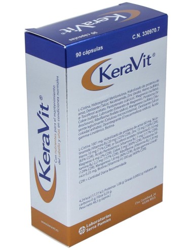 Keravit Cabello Y Uñas 90Cap. de Keravit