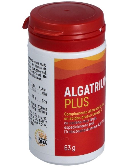 Algatrium Plus (Dha 70%) 700Mg. 90Cap. de Algatrium