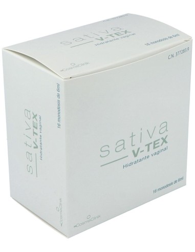 Cosmeclinik Sativa V-Tex 16Pipetas de Sativa