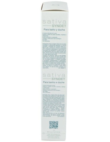 Cosmeclinik Sativa Syndet 400Ml. de Sativa