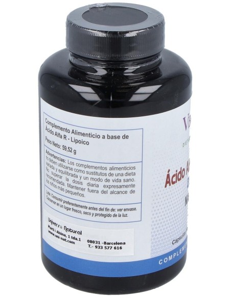 Acido Alfa R-Lipoico 120Cap. de Vbyotics