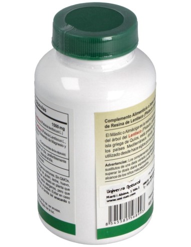 Mastic Gum Resina De Lentisco 120Cap. de Vbyotics