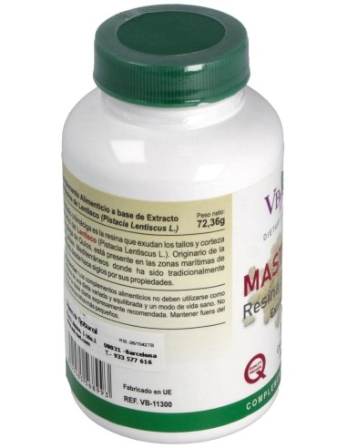 Mastic Gum Resina De Lentisco 120Cap. de Vbyotics