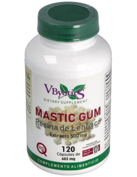 Mastic Gum Resina De Lentisco 120Cap. de Vbyotics