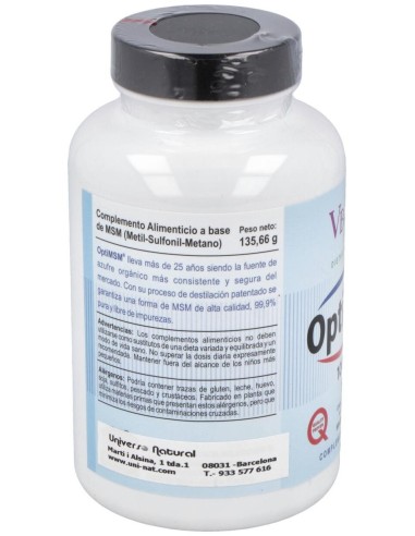 Opti-Msm 1000Mg 120Comp. de Vbyotics