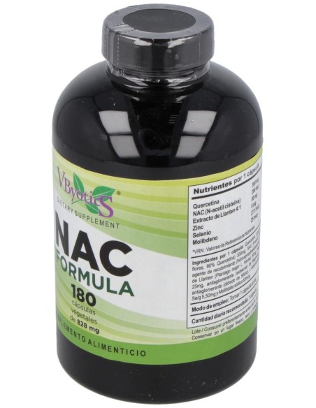 Nac Formula 828mg 180 Capsulas de Vbyotics