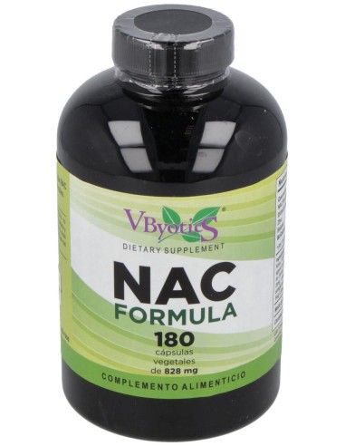Nac Formula 828mg 180 Capsulas de Vbyotics